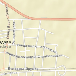 Sadovo Street Map