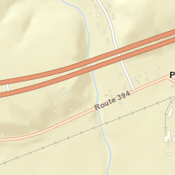 Poland Center New York Street Map