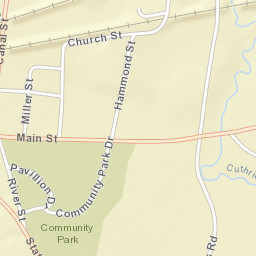 Big Flats New York Street Map