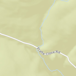 Platte Clove New York Street Map