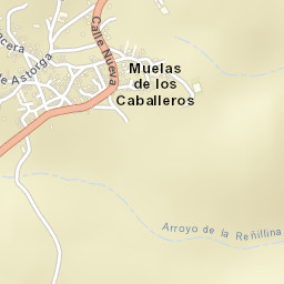 Muelas de los Caballeros Street Map