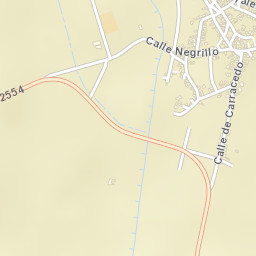 Ayoó de Vidriales Street Map