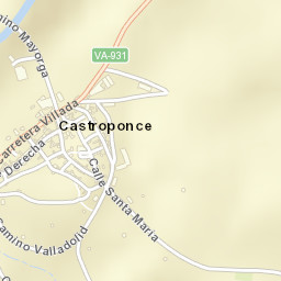 Castroponce Street Map