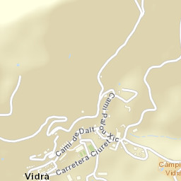 Vidrà Street Map