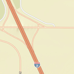 County Highway K42 & Interstate 29, Whiting Street Map