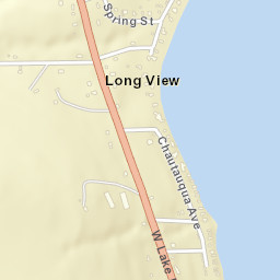 Long View New York Street Map