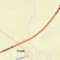 Clark New York Street Map