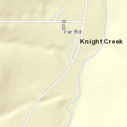 Knight Creek New York Street Map