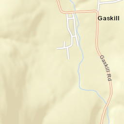 Gaskill New York Street Map