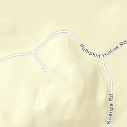 Pumpkin Hollow New York Street Map
