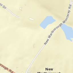 New Marlborough Street Map