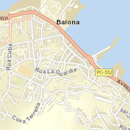 Baiona Street Map