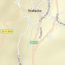 Trefacio Street Map