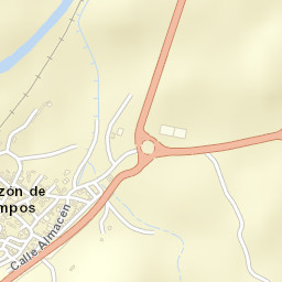 Monzón de Campos Street Map