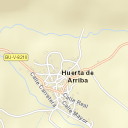 Huerta de Arriba Street Map