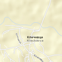 Клечовце Street Map