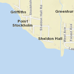 Sheldon Hall New York Street Map