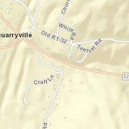 Quarryville New York Street Map
