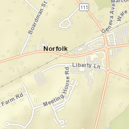 Norfolk Street Map