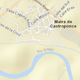 Maire de Castroponce Street Map