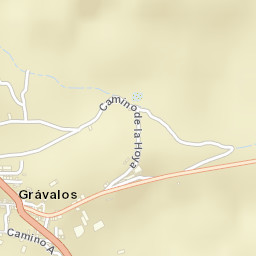 Grávalos Street Map