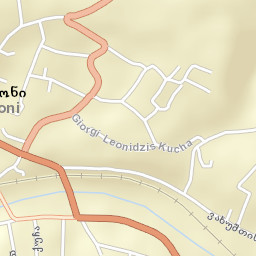 Zestap’oni Street Map