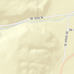 5000-5004 West 900 North, Dayton, ID Street Map