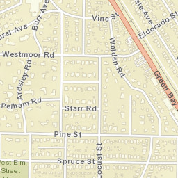 770 Rosewood Ave, Winnetka, IL 60093 Street Map