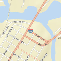 Main Street, St. Joseph Charter Township, MI Street Map