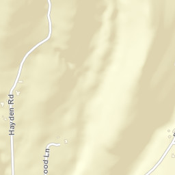 Haydenville New York Street Map