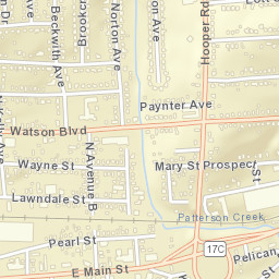 Endwell New York Street Map