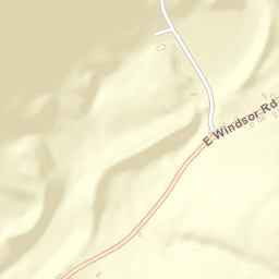 East Windsor New York Street Map