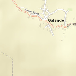 Galende Street Map