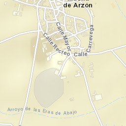 Matilla de Arzón Street Map