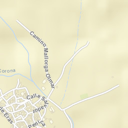 Urones de Castroponce Street Map