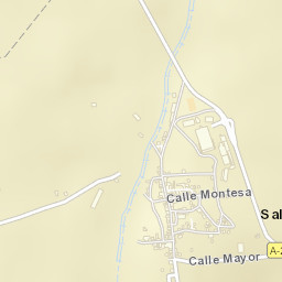 Salas Bajas Street Map