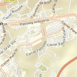 Berga Street Map