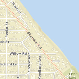 266-298 Woodland Ave, Winnetka, IL Street Map