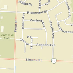 Amherstburg Street Map