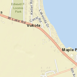 Vukote New York Street Map