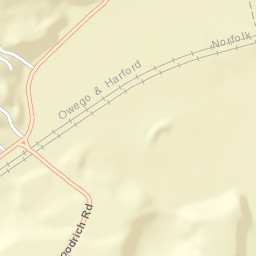 Goodrich New York Street Map