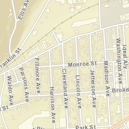 Endicott New York Street Map