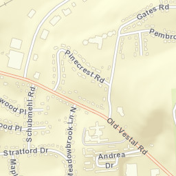 Willow Point New York Street Map