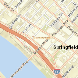 Springfield Street Map