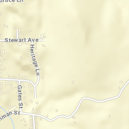 Monson Center Street Map