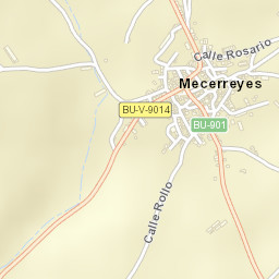 Mecerreyes Street Map