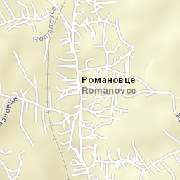 Romanovci Street Map