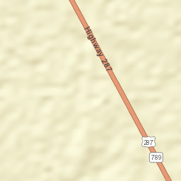 WY-789 Wyoming America Street Map