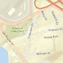 Fivemile Point New York Street Map