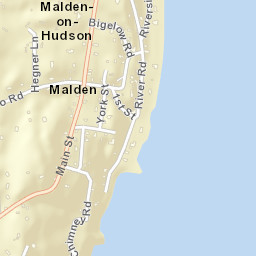 Malden New York Street Map